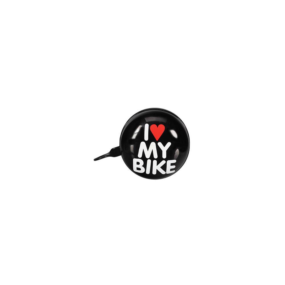 Campainha para Bicicleta I LOVE MY BIKE Preto