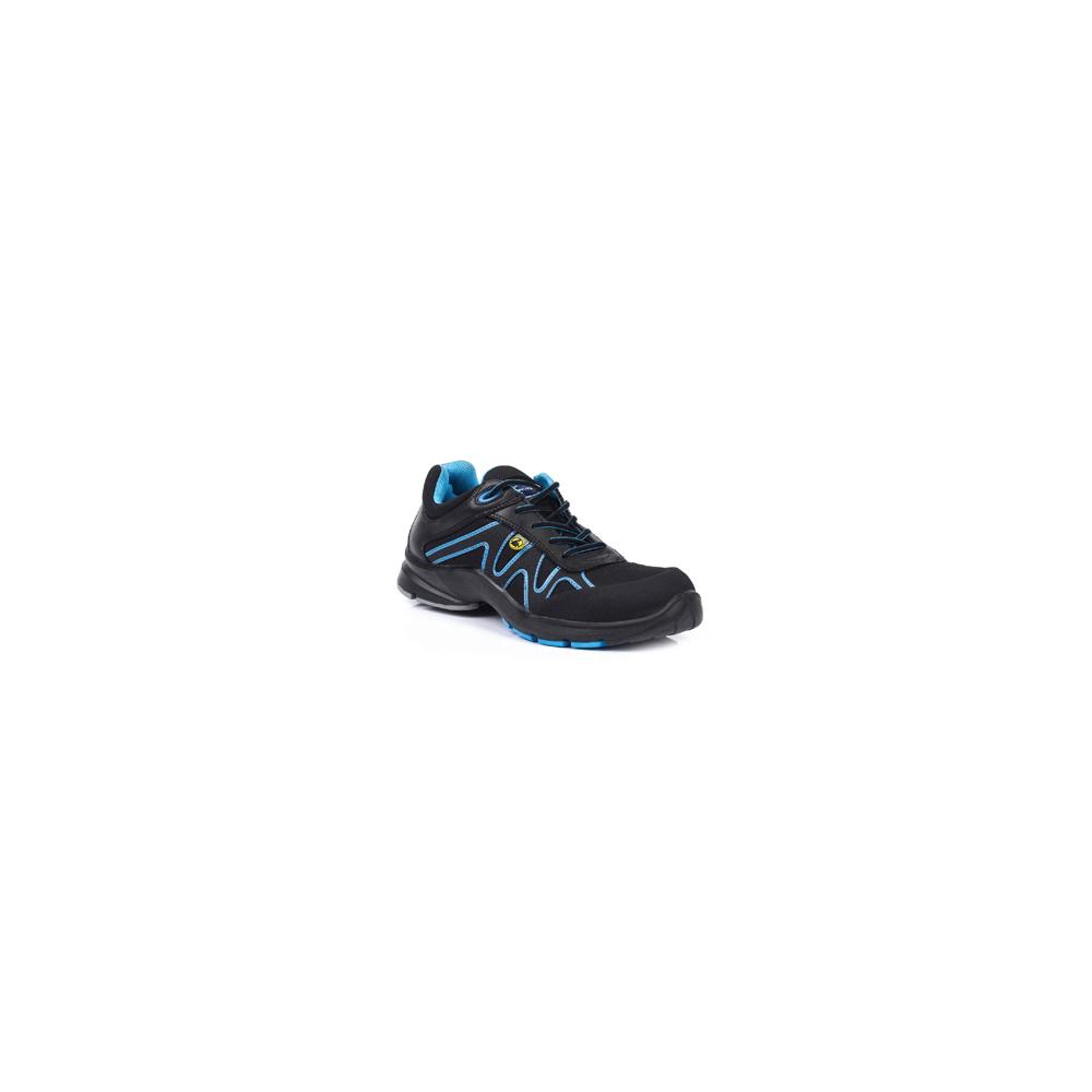 Sapatos Tamanho 40 Baixo S3 SRB Wave Preto/Azul
