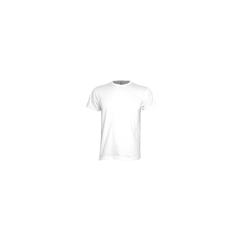 T-Shirt Criança Algodão 155g Branco Tamanho 12/14