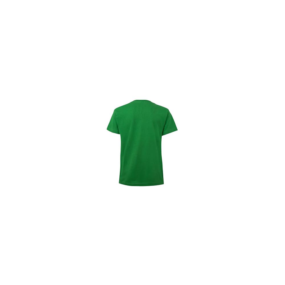 T-Shirt Criança Algodão 155g Verde Kelly Tamanho 5/6 Pack2