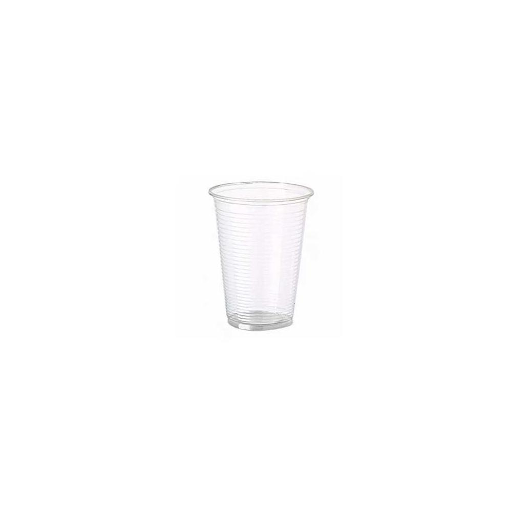 Copos Plástico 330ml PP Transparente (Água/Chá) 50un