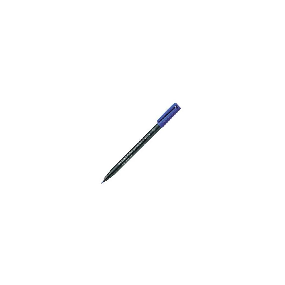 Marcador Permanente Fino Azul 0,6mm Lumocolor 318F 1un
