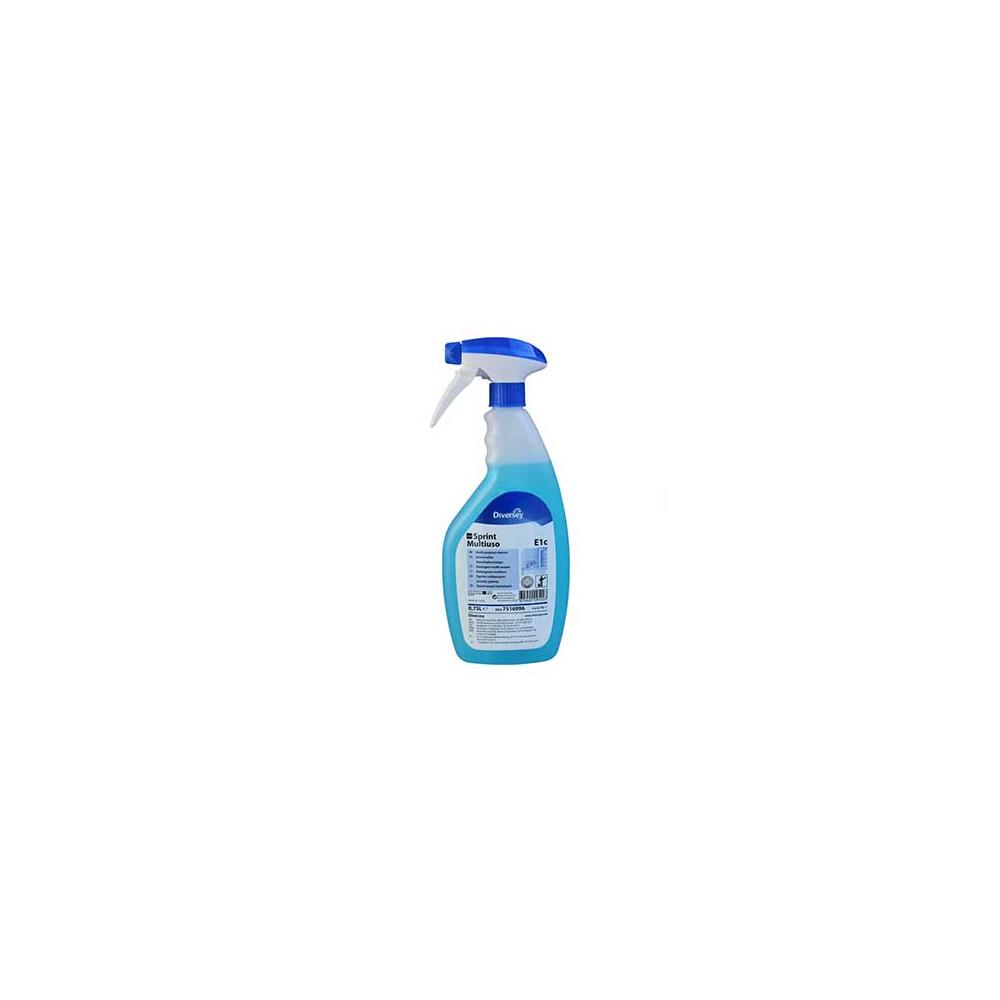 Detergente Multiusos Sprint Alcalino P/Vidros/Espelhos 0,75L