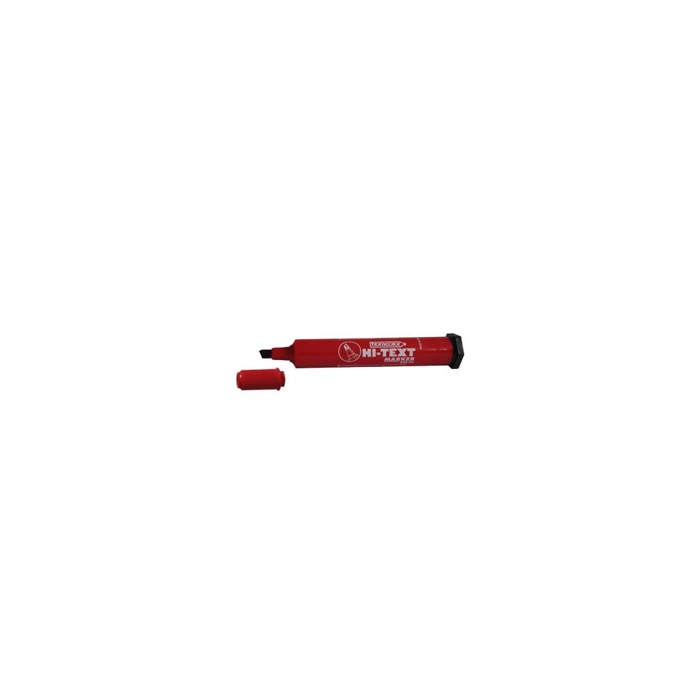 Marcador Grosso Vermelho 4,5mm Hi-Text Marker 830PC 1un