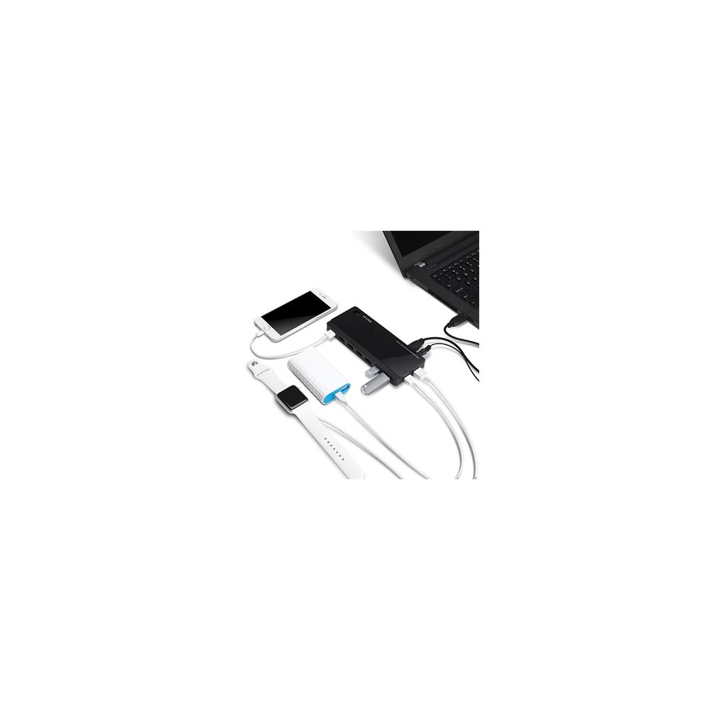 Hub TP-LINK UH720 7 Portas USB 3.0 + 2x Power Charge 5V/2.4A