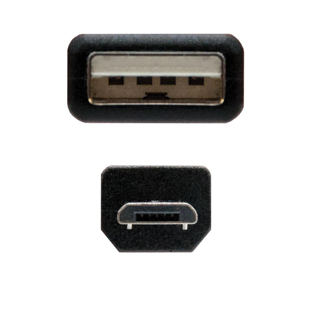 Cabo USB 2.0 Macho / Micro-USB B Macho 80cm
