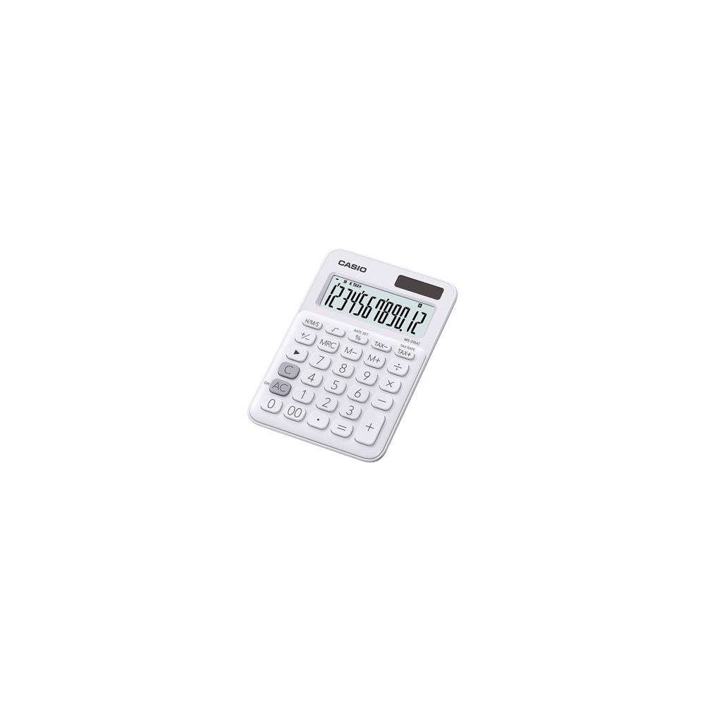 Calculadora Secretária Casio MS20UCWE Branco 12 Dígitos