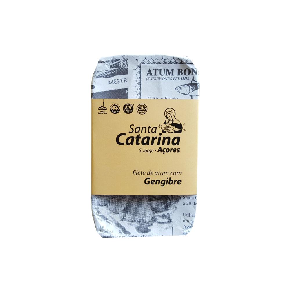 Filete Atum Santa Catarina c/Gengibre Açores 120g