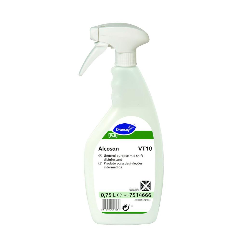 Detergente Base Alcool Alcosan VT10 750ml