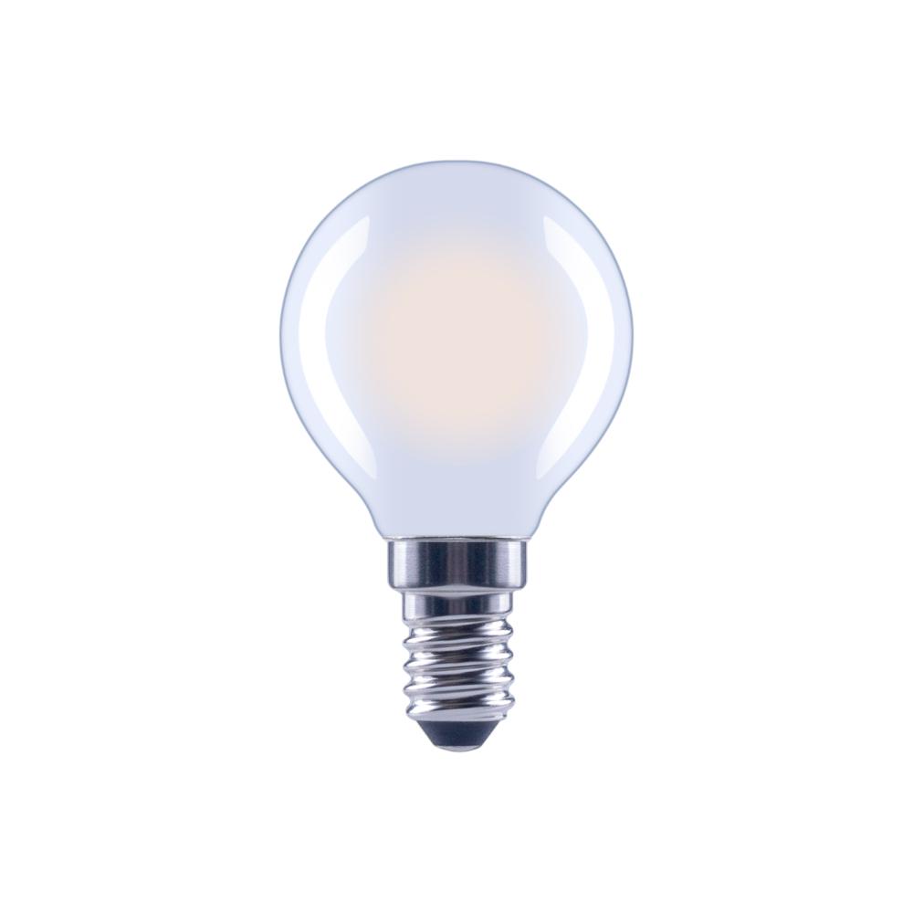 Lâmpada LED E14 Gota 4W 470lm Mate Branco Quente