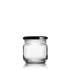 PACK SQUARE JAR 6OZ  BRANCO + TO66 PRETO
