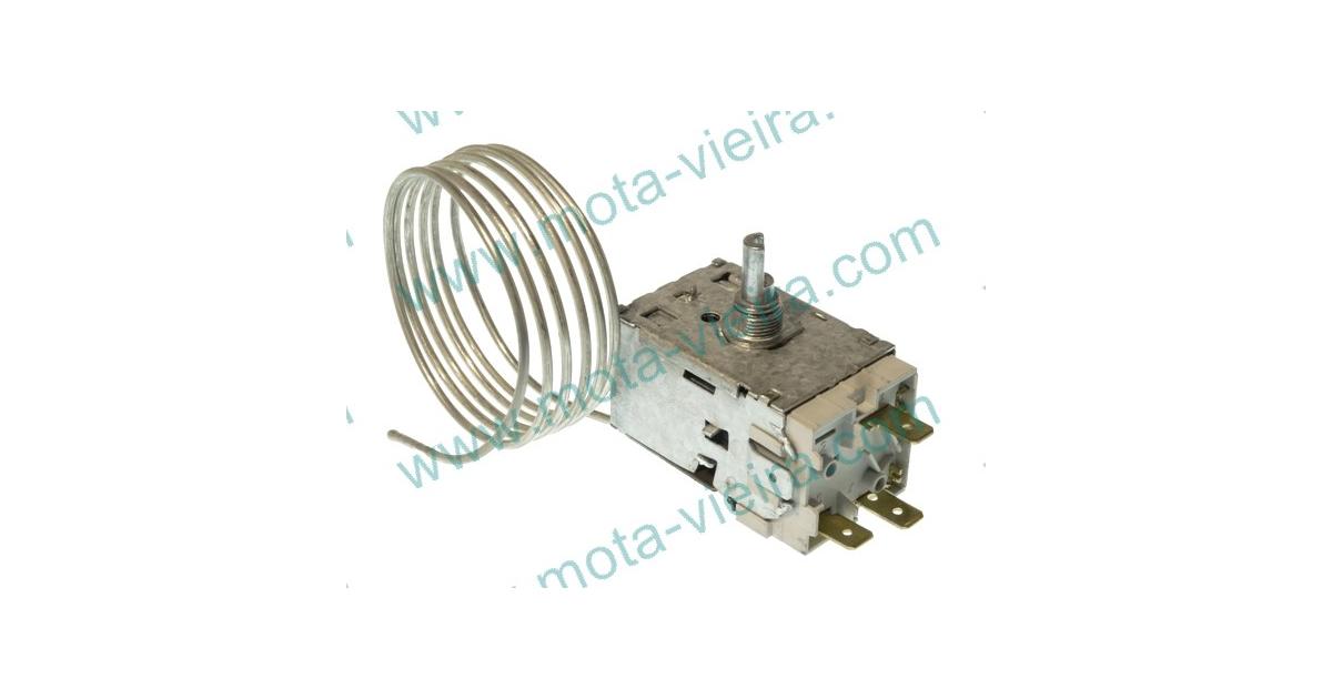 Termostato Congelador Universal Termostato Para Freezer ATEA A13-0057 - Rango De -26°C A 4.5°C, Cable De 1000 Mm Termostato A13-0057