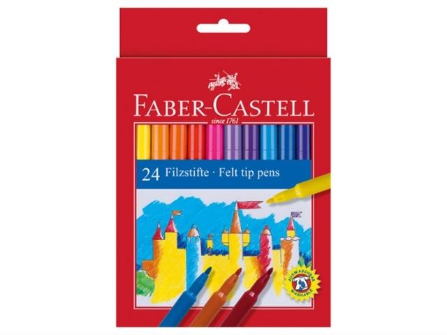 Faber-Castell - marcadores de feltro cx 24