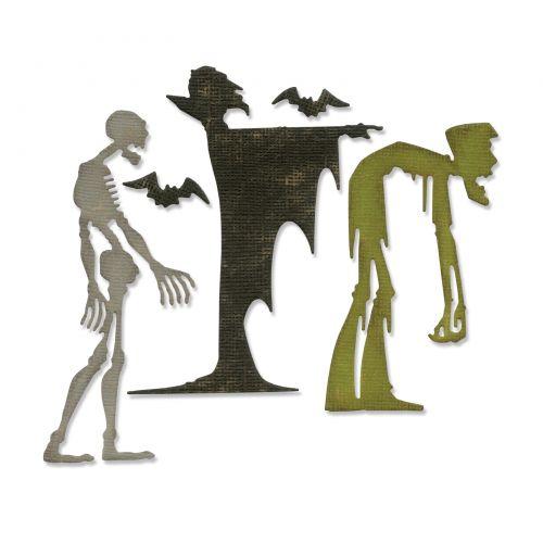 Sizzix Thinlits Halloween Cortante Macabro (663091)