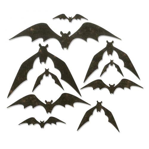 Sizzix Thinlits Halloween Cortante Morcegos (664203)