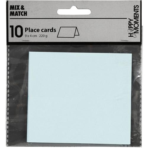 Cartões de Marcação de Mesa 9x4cm Conj. 10