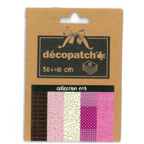 Decopatch 30x40cm Coleções com 5 Motivos