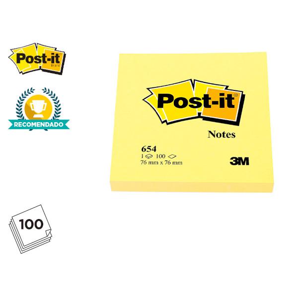 Post-it Amarelos - 100 fls