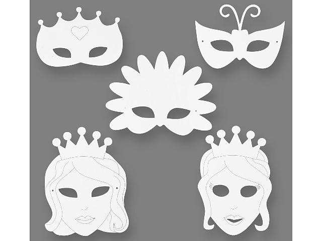 Máscaras Princesas - Conj. 16