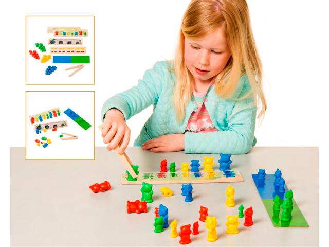 Toys For Life - Classificar Ursos ( Aprendo as cores e tamanho)