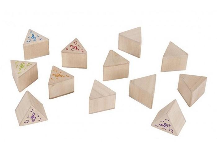 Memo de Sons - Caixas triangulares com sons - conj. 12