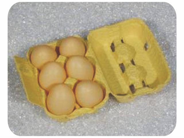 Ovos em Caixa - 6 uni