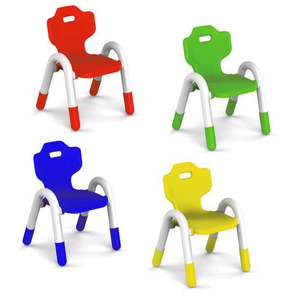 Cadeiras com Braços em PVC Colorido