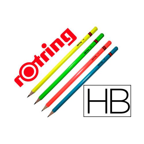 Rotring Lápis de Grafite Corpo Fluorescente HB - Unidade