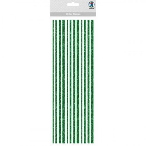 Stickers Tiras com Glitter 30cm - Verde