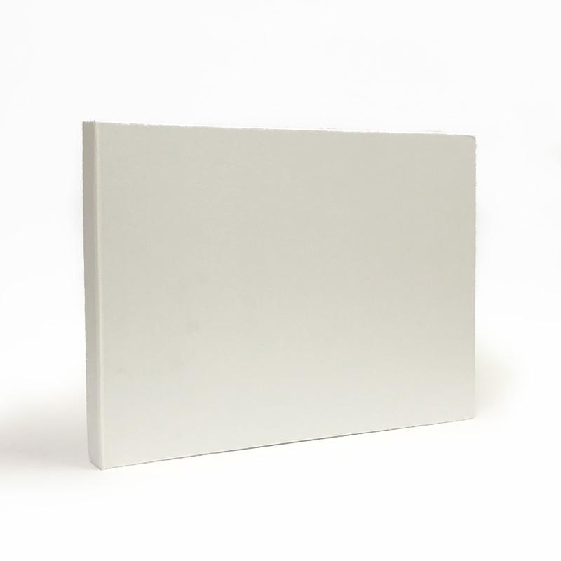Álbum 30x22cm - Capa Papel Prisma Metálico Branco