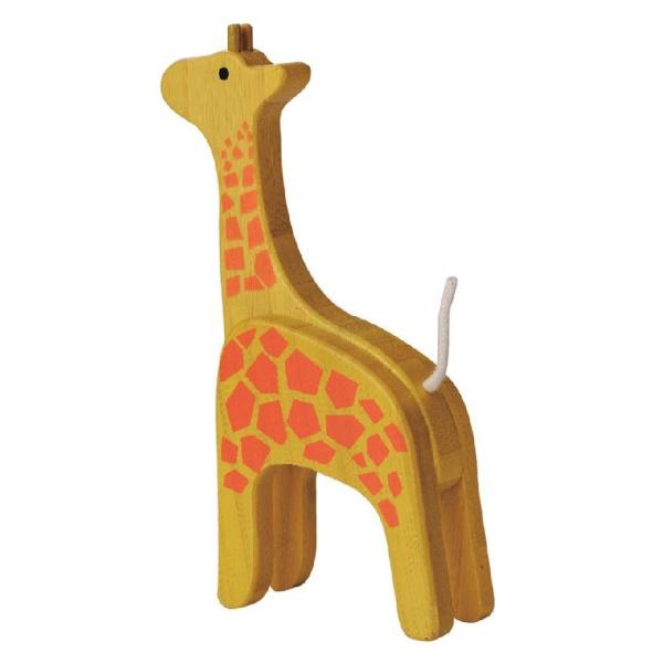 Girafa em Madeira 3D
