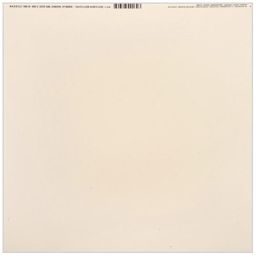 Papel Liso Branco Antigo 30,5x30,5cm - Folha