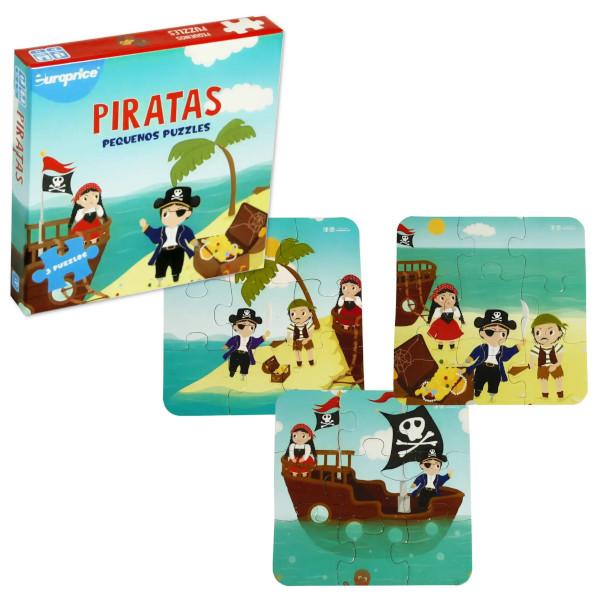 Pequenos Puzzles - Piratas