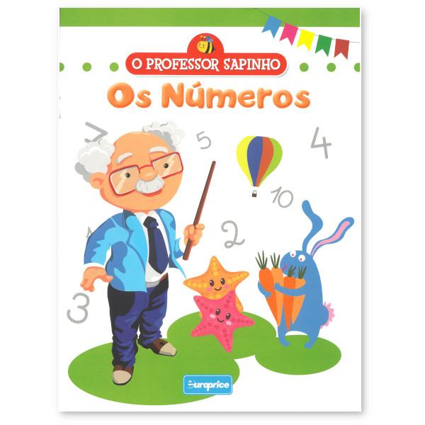 Professor Sapinho - Livros de Atividades com Números