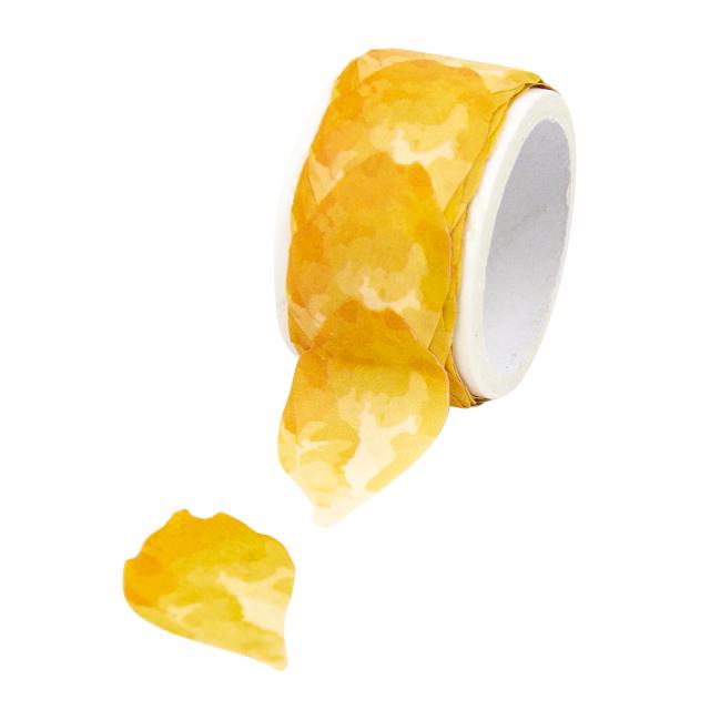 Washi Tape Pétalas Amarelo Girassol
