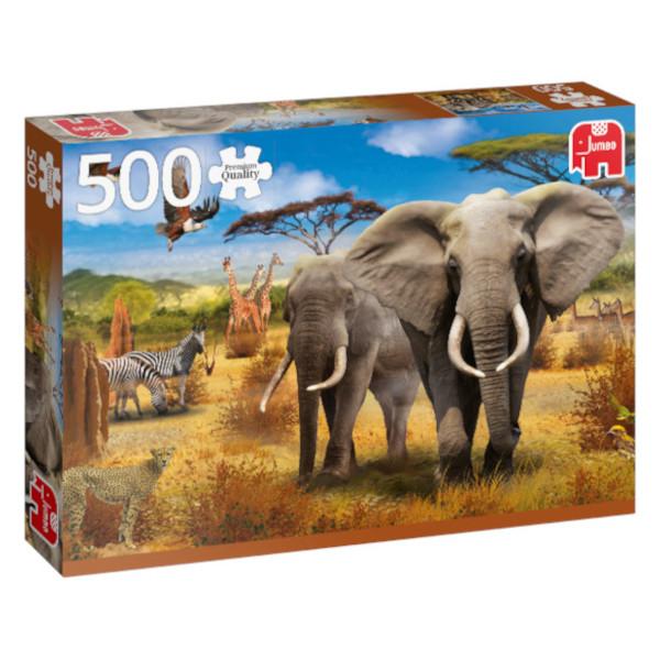 Puzzle 500 Peças Premium - Savana Africana