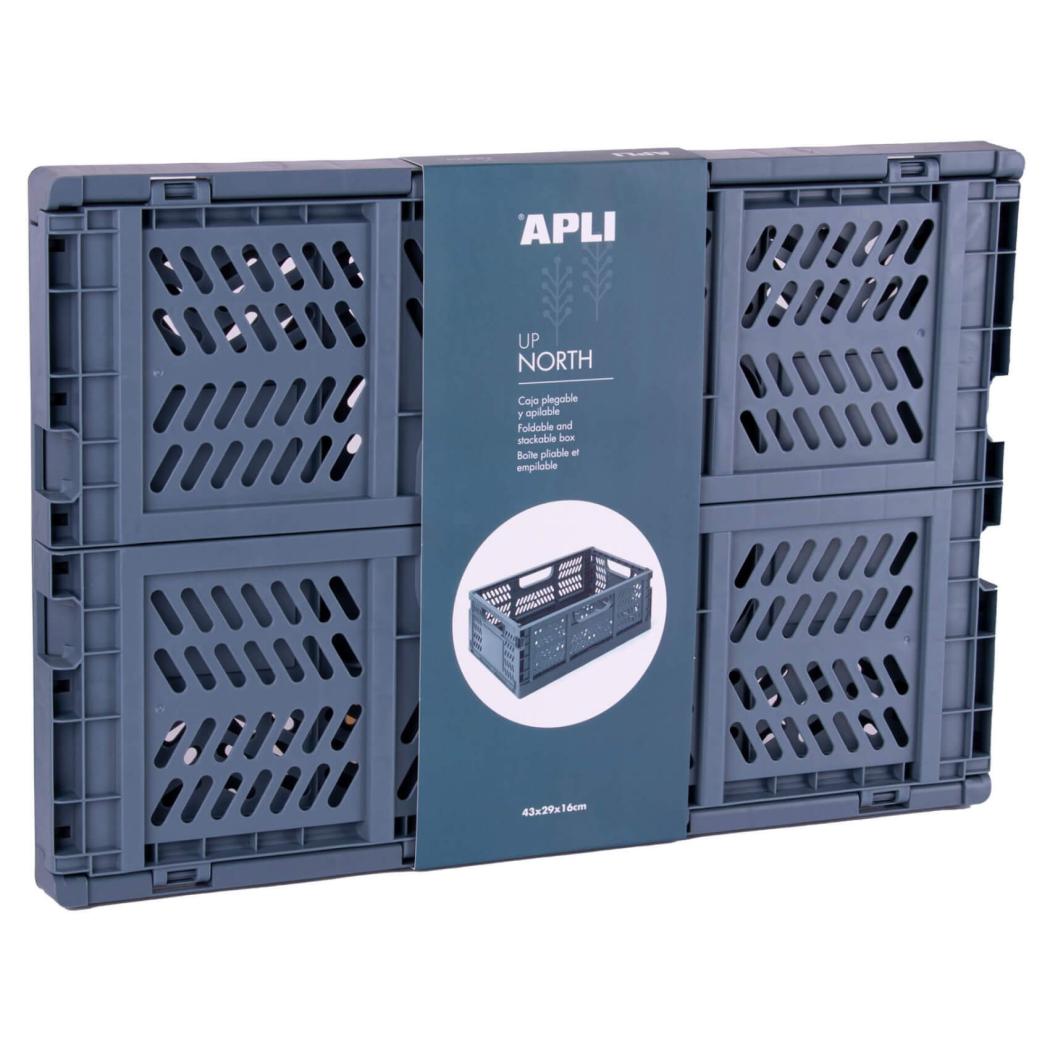 APLI North Caixas Dobráveis para Arrumação - 43x29x16cm