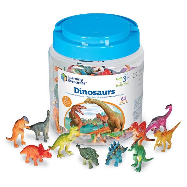 Contar e Seriar - Dinossauros 60 uni