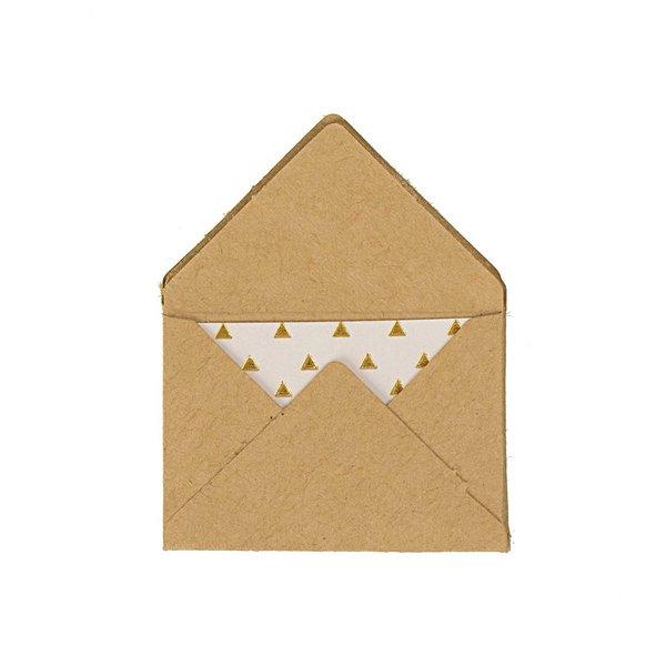 Mini Envelope com Cartão 4,5x3cm - Conj. 10