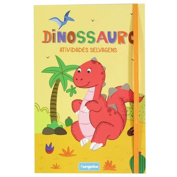 Livros com Atividades Colorir - Dinossauros