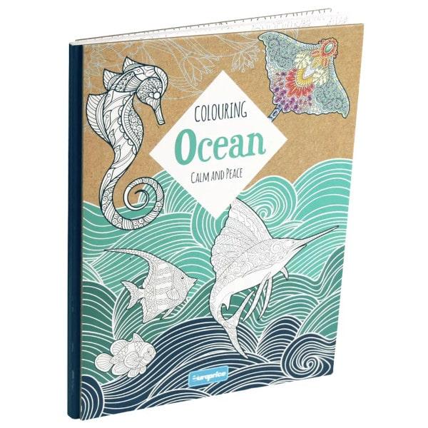 Livros para Colorir Col. Calm and Peace - Oceano