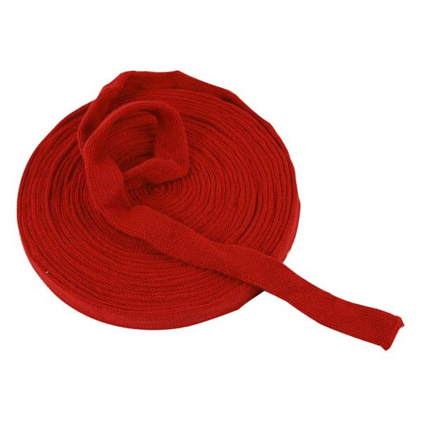 Tubo de Lã (Tipo manga) 2,2cm - Vermelho Escuro (metro)