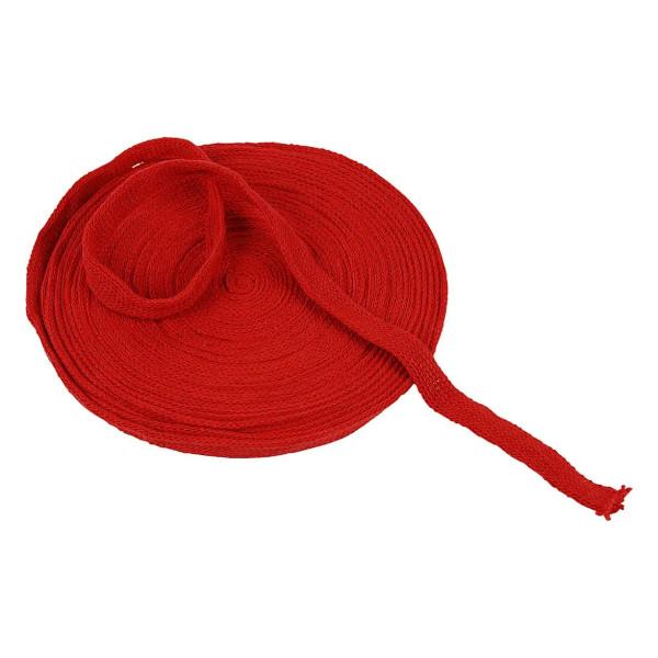 Tubo de Lã (Tipo manga) 1,5cm - Vermelho (metro)