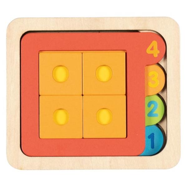 Puzzles 4 Níveis com Números