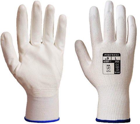 Luvas de trabalho, com punhos elásticos, reforço nos polegares e  indicadores, em couro sintético sensível ao toque 9574O – Beta Tools