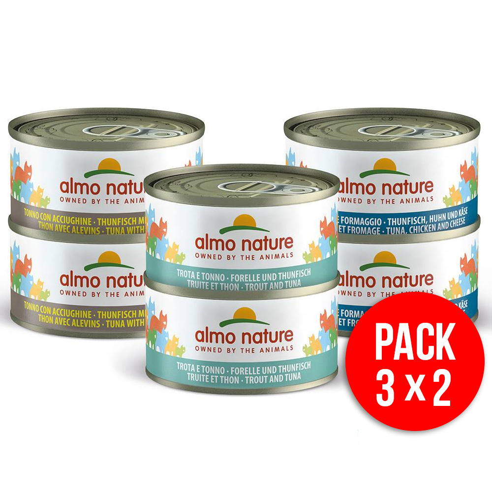 "ALMO NATURE" HFC CAT MULTI PACK - SORTIDO CUISINE (6 LATAS)