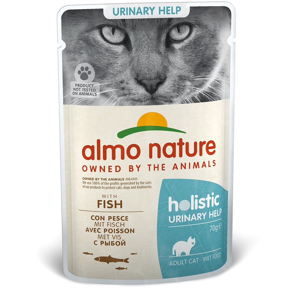 "ALMO NATURE" CAT FUNCTIONAL - URINARY HELP - PEIXE (30 UNIDADES)