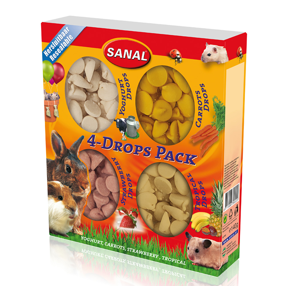 SANAL RODENT - 4 x DROPS PACK