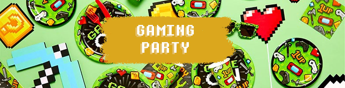gaming party artigos de festa para gamers partimpim