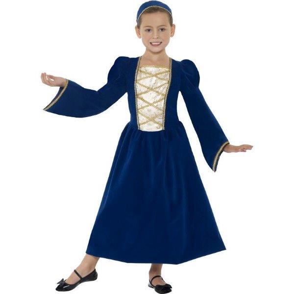 Disfraz Princesa Tudor - 4-6 años Smiffys